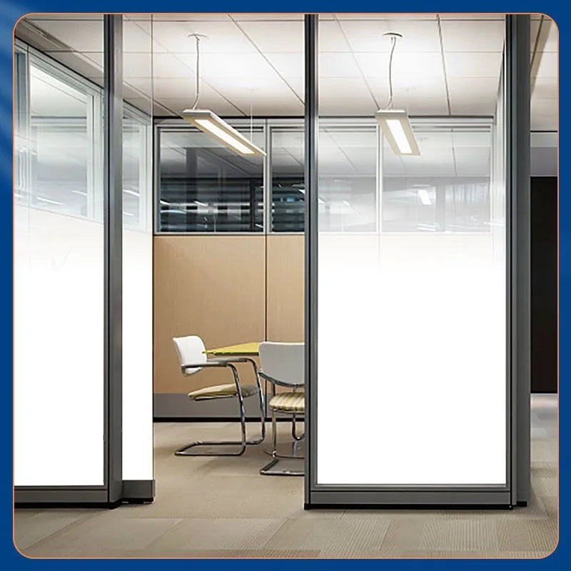 【半個室化】すりガラス風グラデーション ウィンドウフィルム(粘着タイプ)