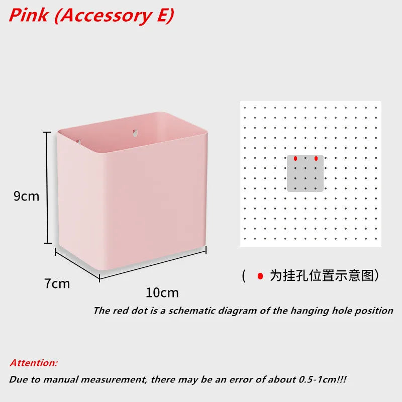 多機能メタルペグボード収納ラック
