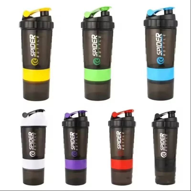 |イベント・ノベルティ用品 |3層シェイカーボトル薬箱付き | 550ml