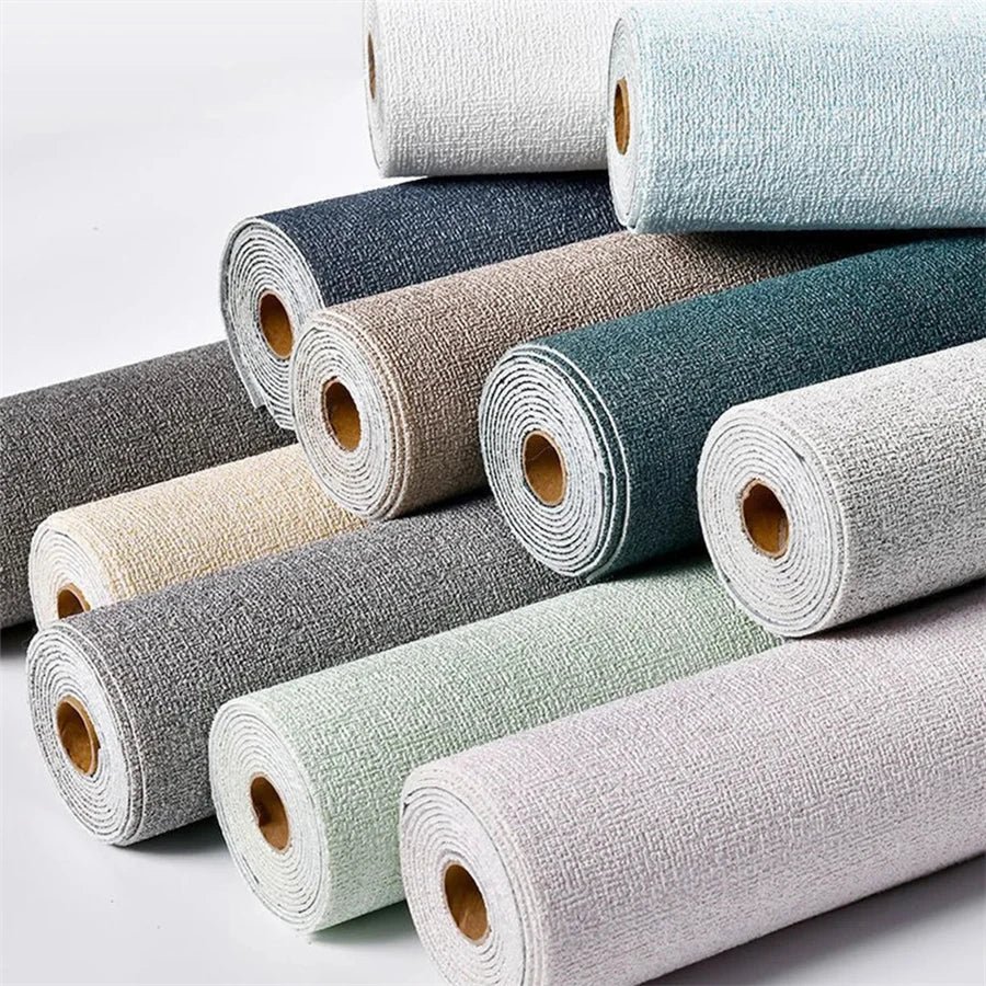 壁面装飾 インテリア用壁紙風カラーシート 50c幅 長さ2.8M/5M/10M 防音・断熱