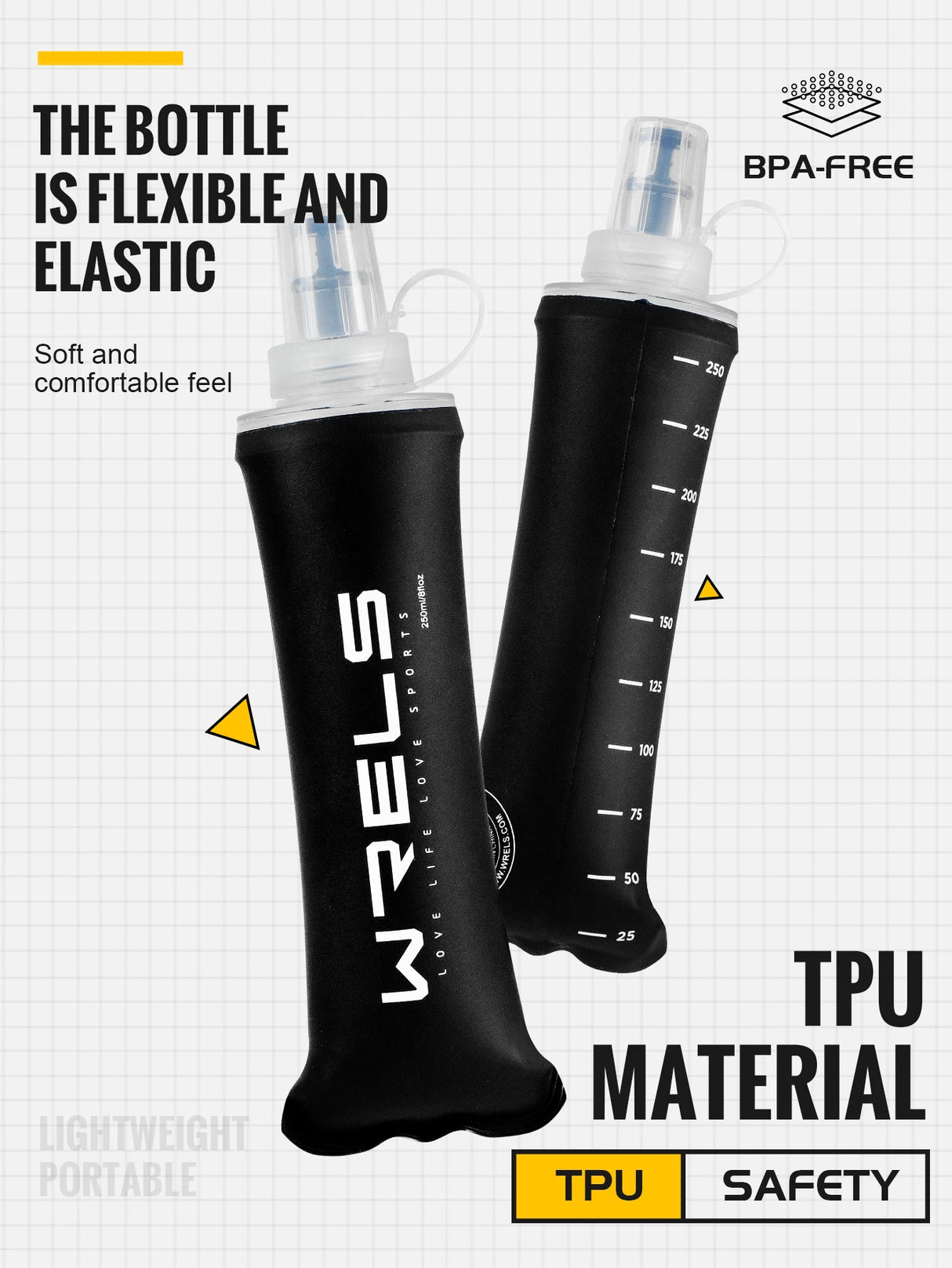 |イベント・ノベルティ用品 | 折りたためる!ドリンクボトル | 150ml/250ml/500ml