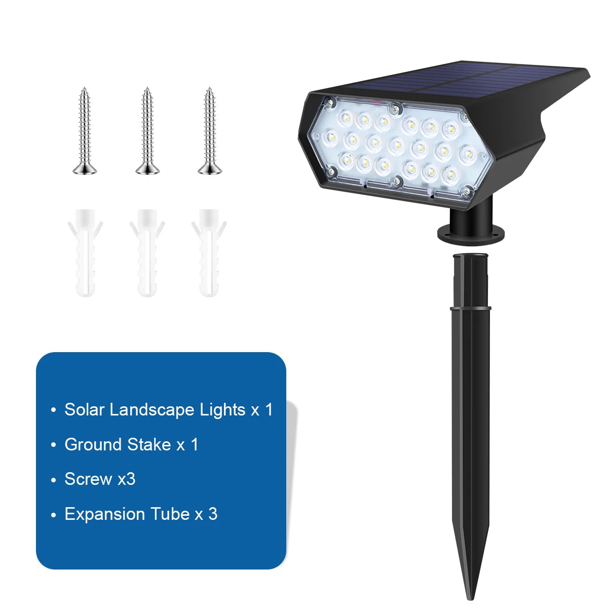 ソーラーライト|イベント・ガーデン装飾|ソーラー式 防水LED2色変化ライト