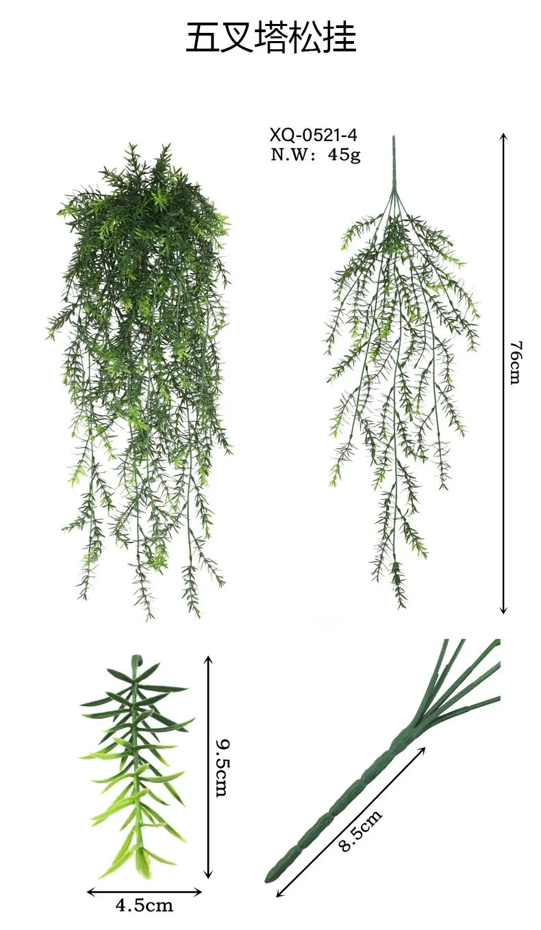 パーティー・ガーデン装飾|ハンギングフェイクグリーン