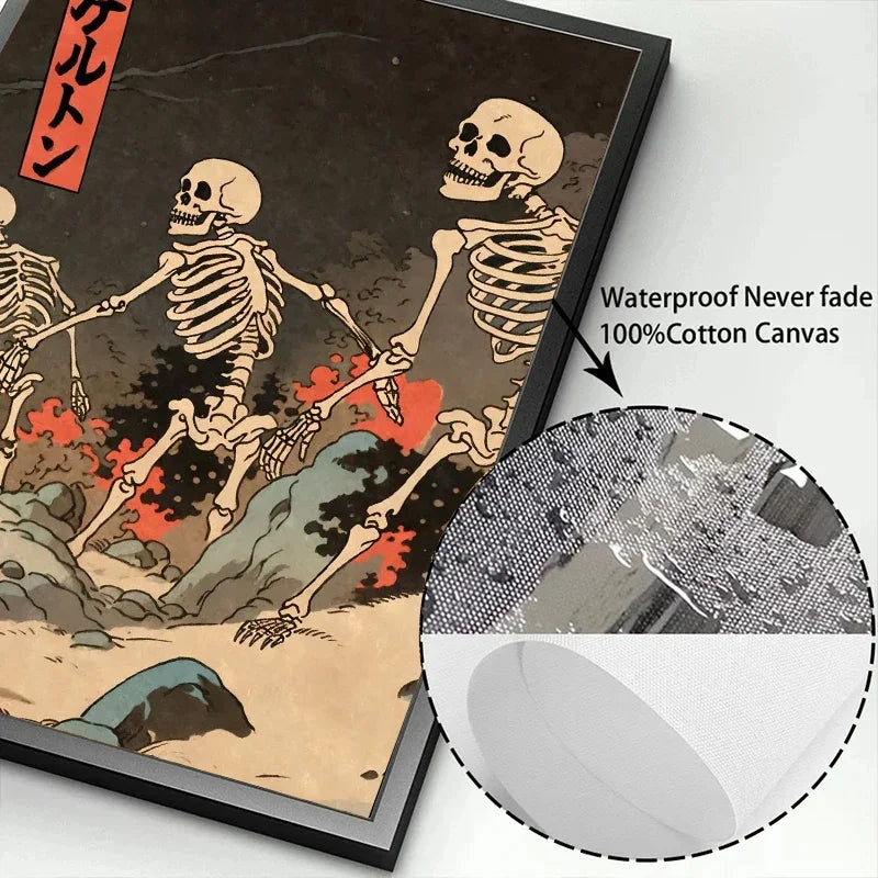 イベント・ハロウィングッズ|日本の幽霊アート キャンバスプリント