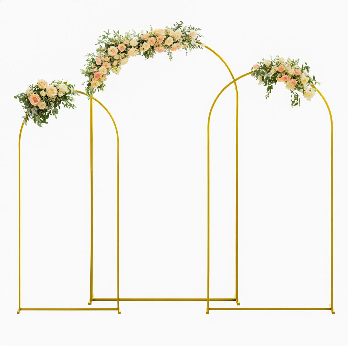 イベント・パーティー装飾 メタル製デコレーションフレーム 5サイズ アーチ型