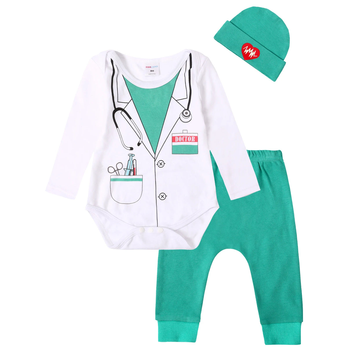 イベント・ハロウィングッズ|新生児用カーニバルコスチューム3点セット(0〜12ヶ月)