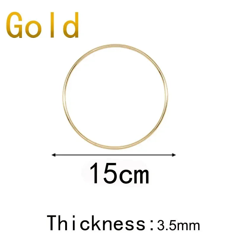 リース用クラフトリング(ゴールド/シルバー)