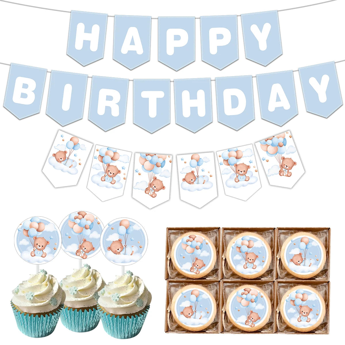 パーティー用装飾 バナー・ギフトタグ・ケーキ用装飾 誕生日・イベント用