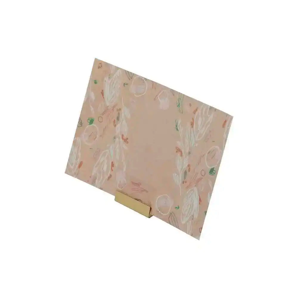 銅製ネームカードクリップスタンド メニューホルダー