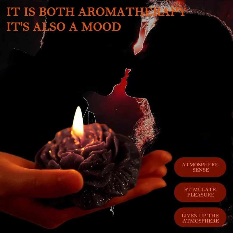 牡丹の香り付き大豆ワックスキャンドル 80g