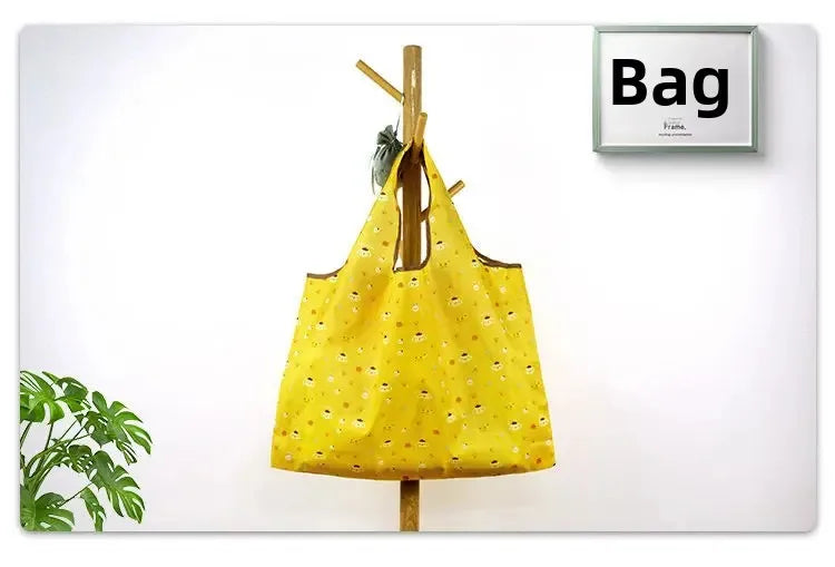 | ノベルティ用品 | かわいい厚手防水折りたたみエコバッグ