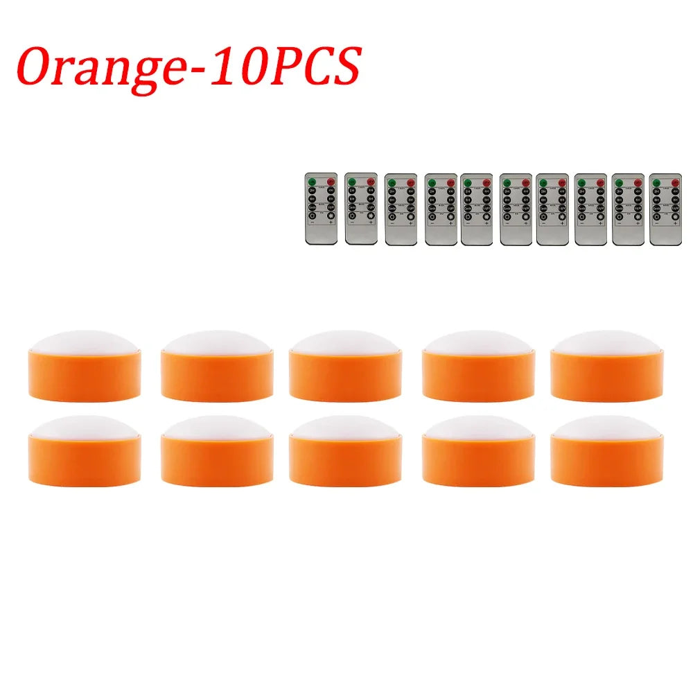 イベント・ハロウィングッズ|LEDパンプキンナイトライト2個セット