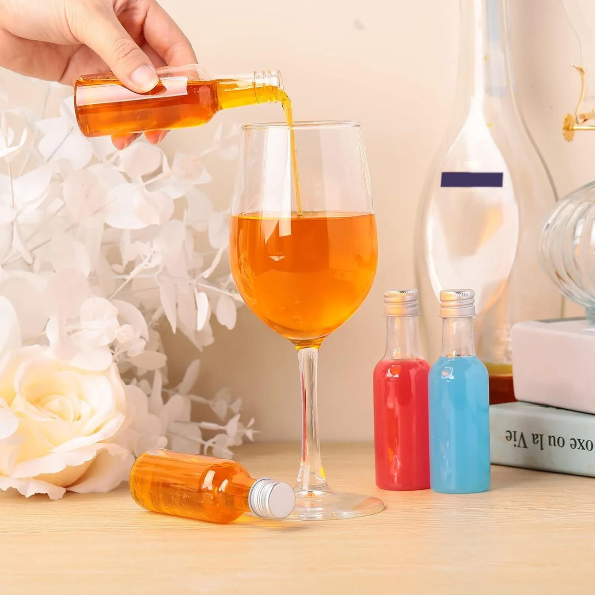 |イベント・ノベルティ用品 | クリアミニボトルセット | 50ml