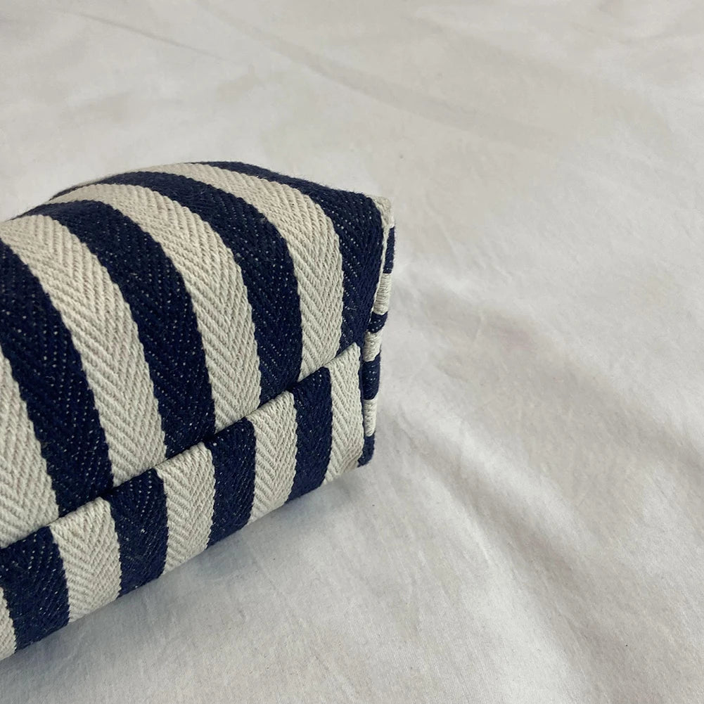 |イベント・ノベルティ用品 | ストライプ柄クラッチバッグ | W22xH17㎝