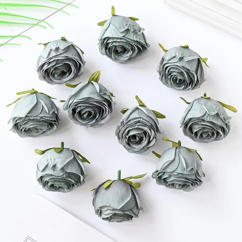 パーティー・インテリア装飾|シルク製造花ローズ50個セット