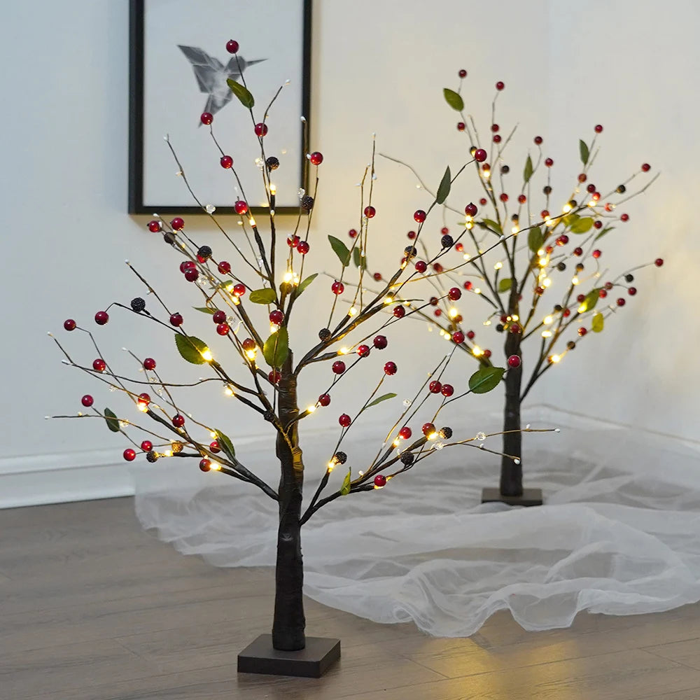 モチーフライト|イベント・パーティー装飾|LED卓上盆栽ランプ(55cm)