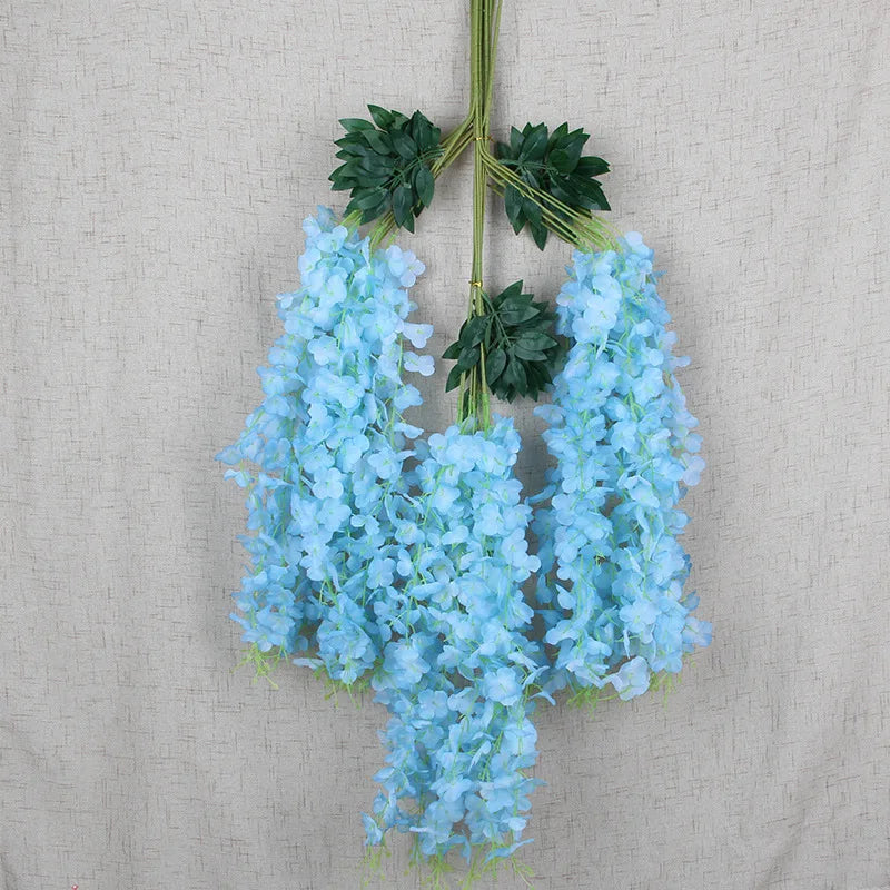 パーティー・インテリア装飾|藤の花シルク造花12個セット(110c)