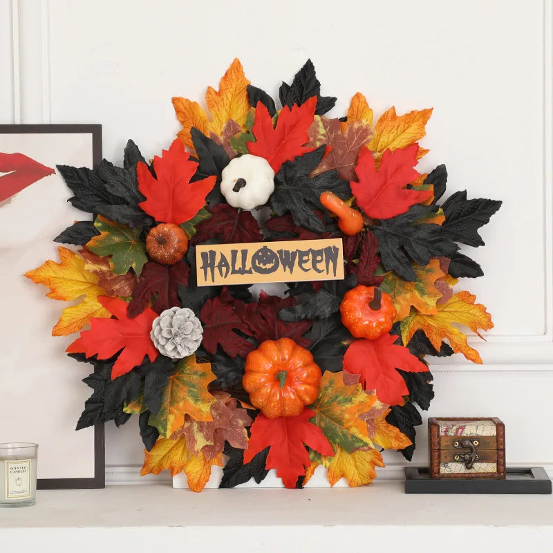 イベント・ハロウィングッズ|かぼちゃリース