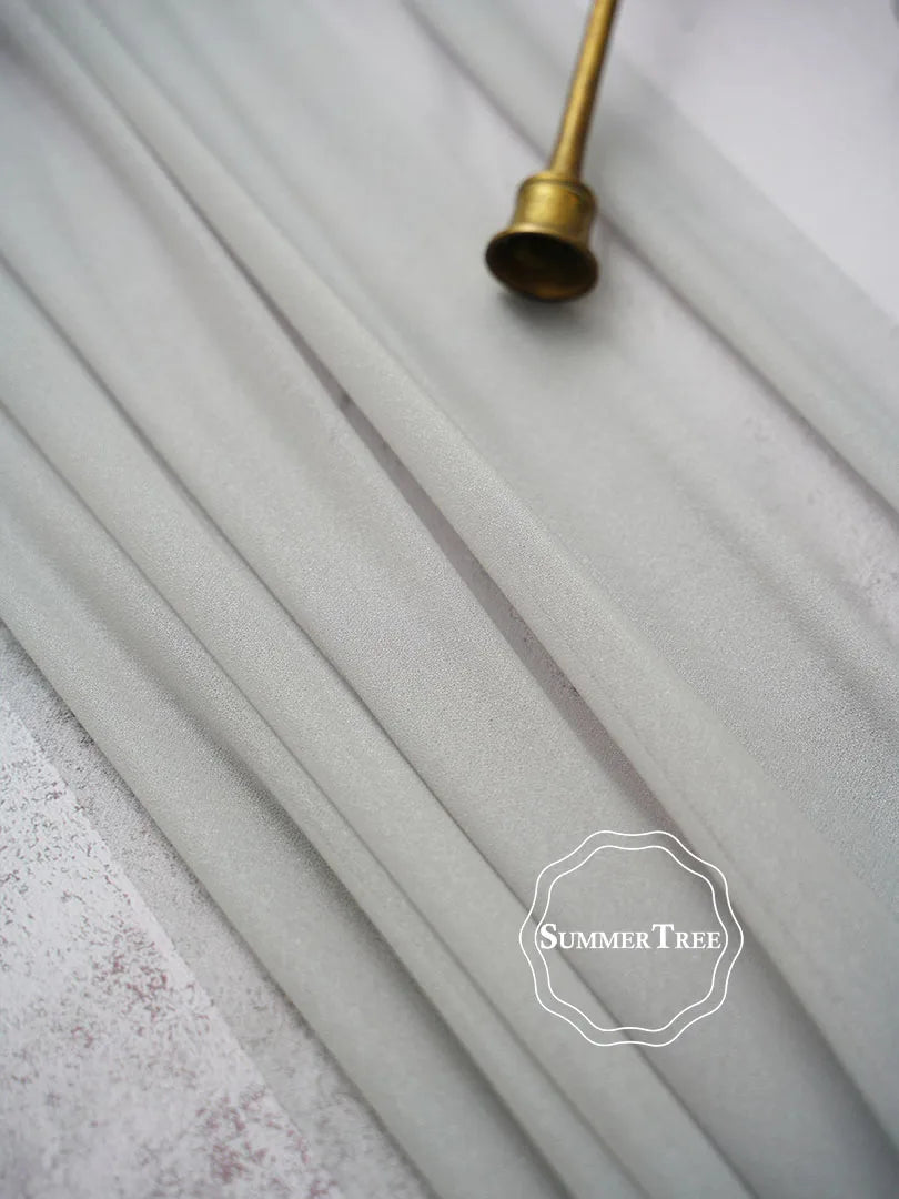 インテリア・パーティ装飾 | シアー生地テーブルランナー| 幅34cm/74cm