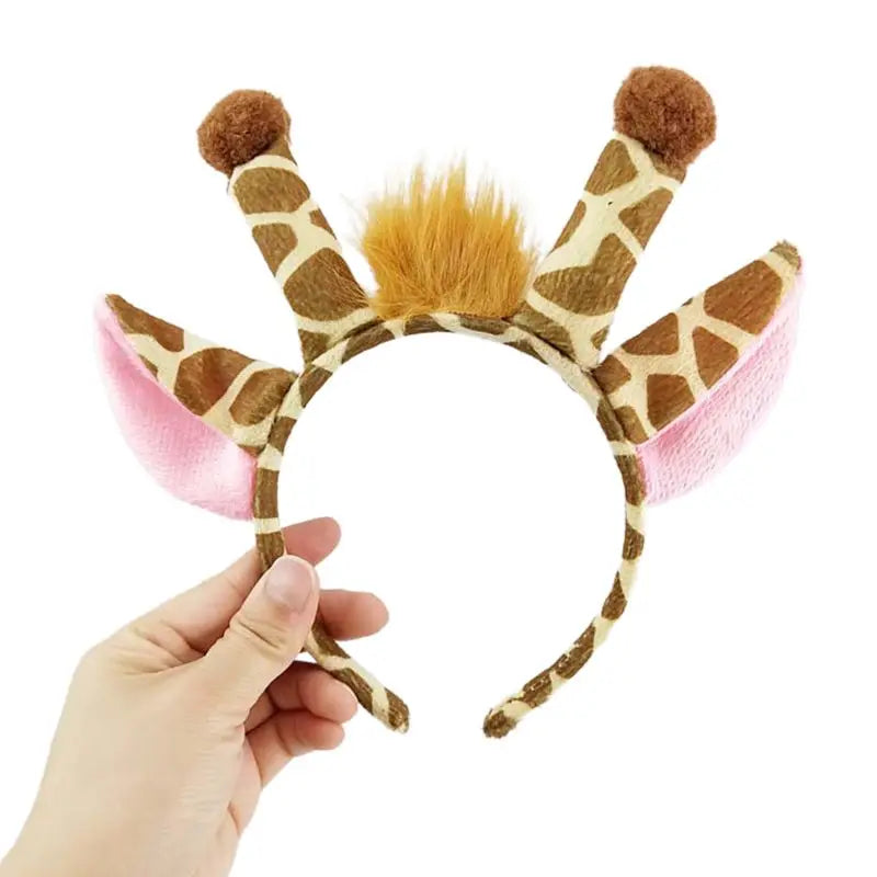 イベント・ハロウィングッズ|豚耳ヘッドバンドセット - ピンクコスプレ用