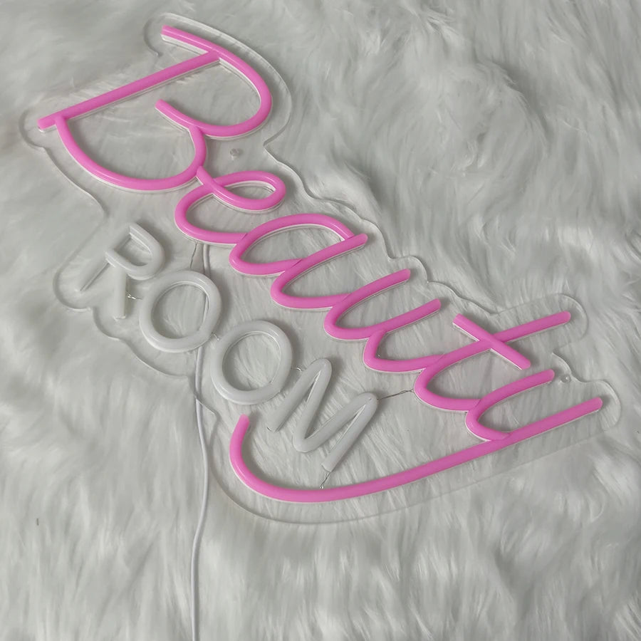Beauty ROOM LEDネオンサイン(ネオン看板)