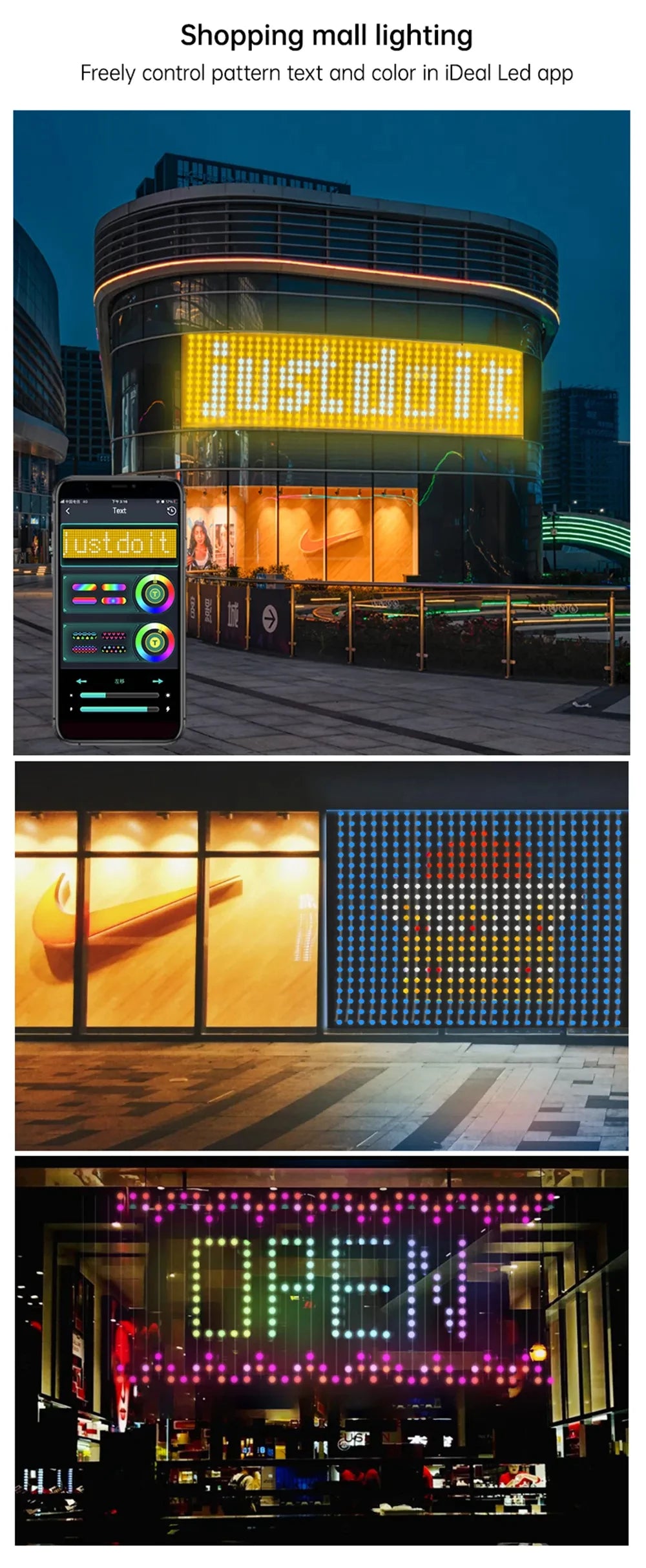 カーテンライト|イベント・クリスマス装飾| LEDカーテンライト クリスマスデコレーション(1M/2M/3M)