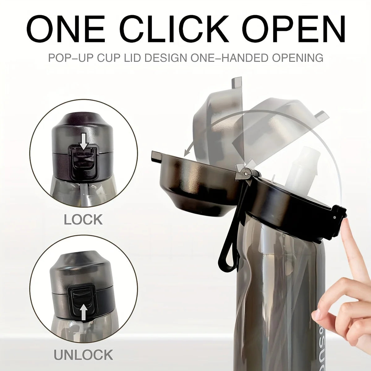 |イベント・ノベルティ用品 | 7種フレーバー付きスポーツウォーターボトル | 650ml