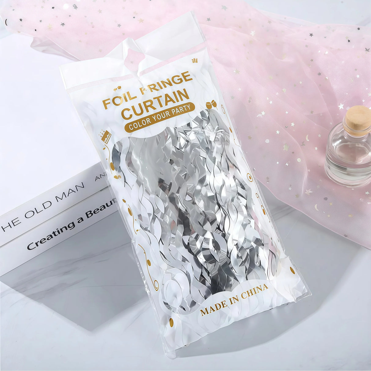 パーティー・インテリア用装飾 波形カーテン 壁面装飾 マーメイドパーティー