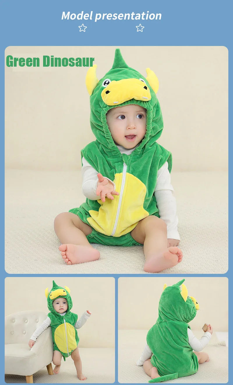 イベント・ハロウィングッズ|アニマル・ユニコーンベビーロンパース(0〜24ヶ月)女の子用