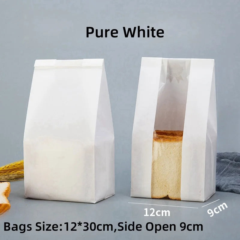 |ノベルティ用品 | 透明窓付きクラフトバッグ 50枚入