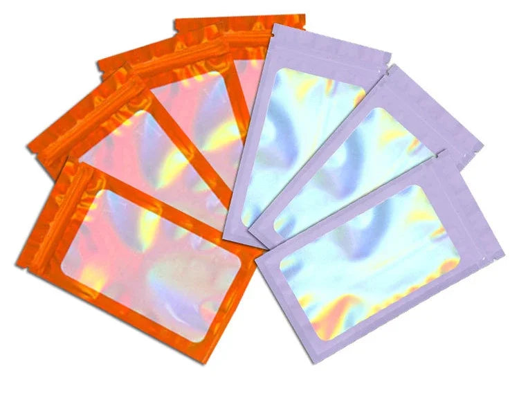 |イベント・ノベルティ用品 | キラキラ!ホロ素材 ジッパー付きバッグ