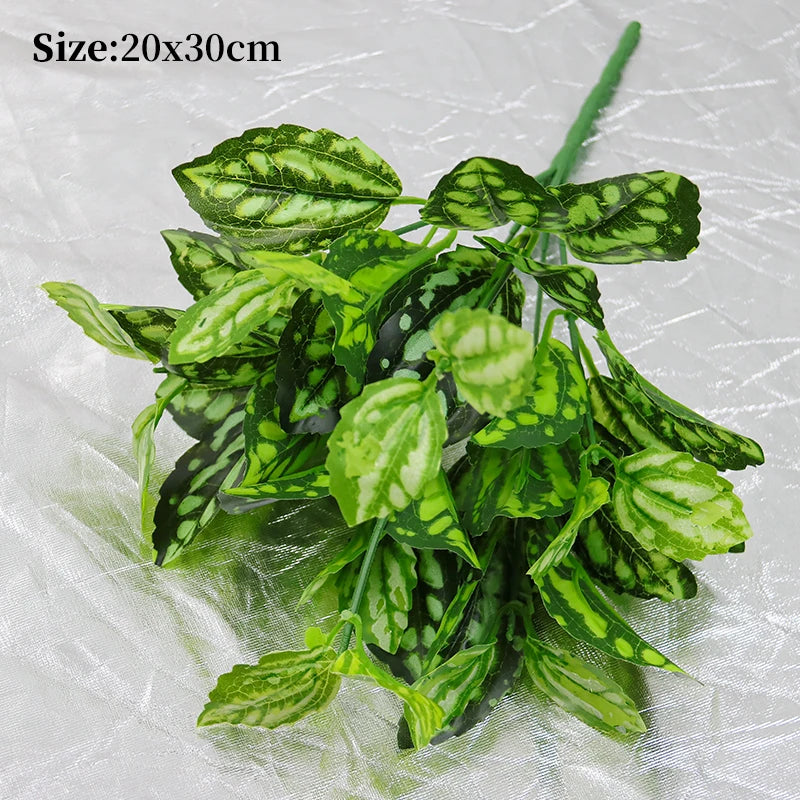 人工植物・ヤシの葉・背景・アクセサリー