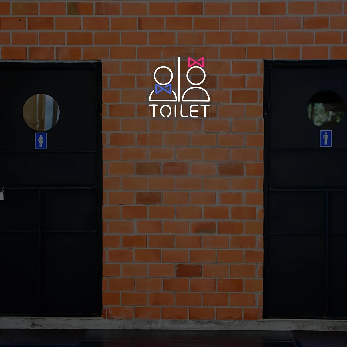 トイレ用LEDネオンサイン(ネオン看板)