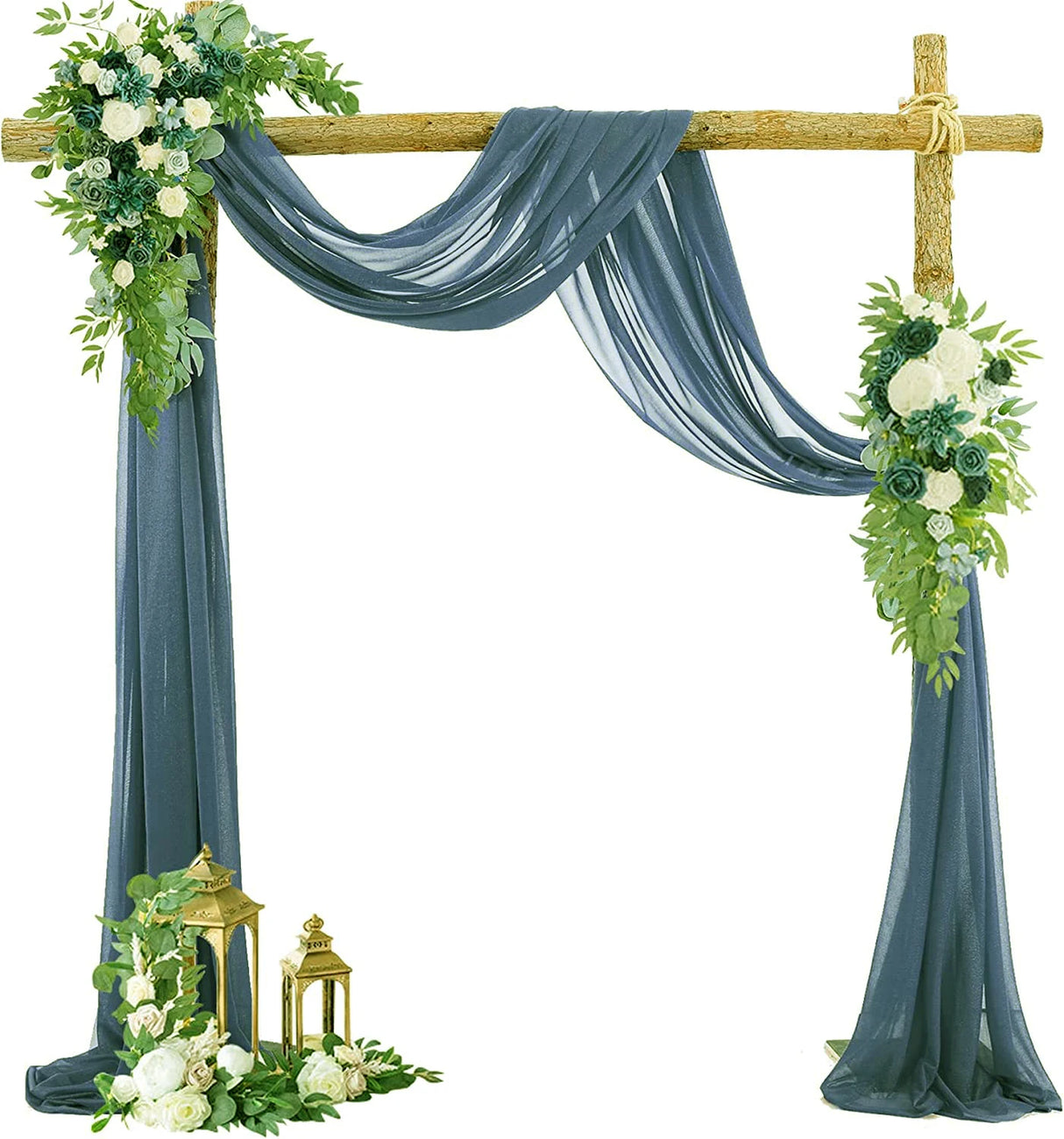 パーティー・インテリア装飾 デコレーション用シフォン布 6M/8M/10M