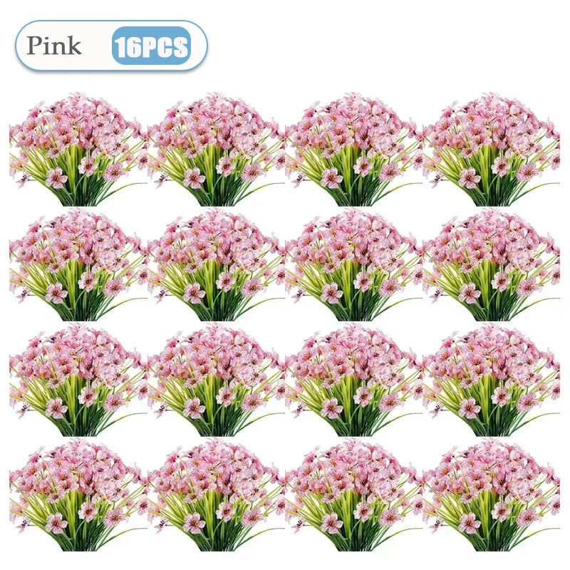 パーティー・インテリア装飾|造花ブーケセット (2~16本)