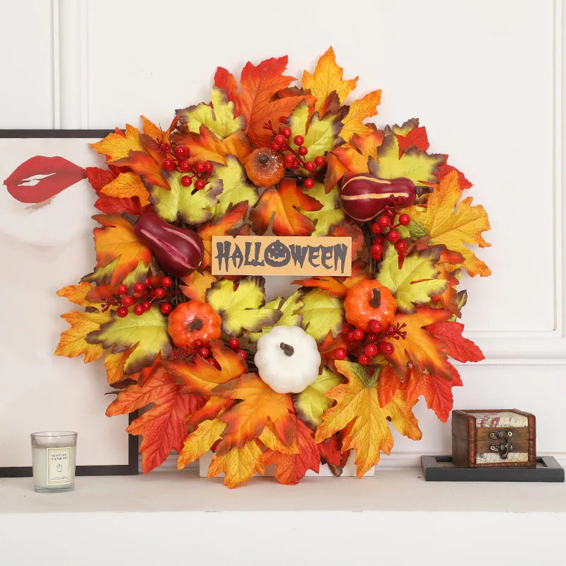 イベント・ハロウィングッズ|かぼちゃリース