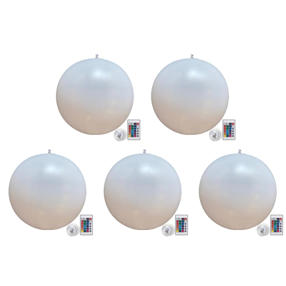イベント・バルーン装飾|LED光るガーデンボールライトセット(1~5個)