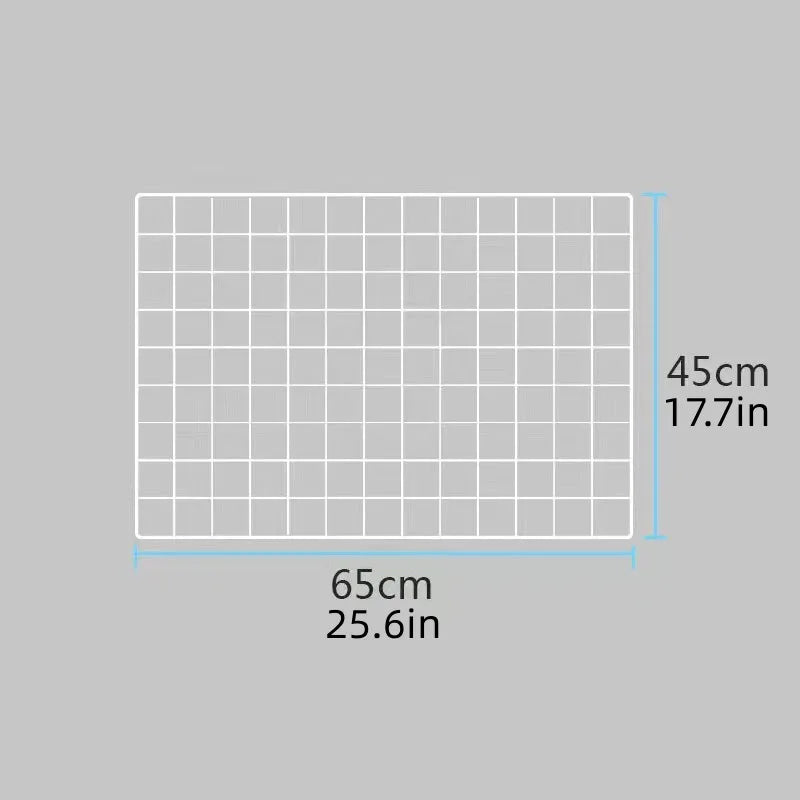 【多目的】アイアングリッドディスプレイラック