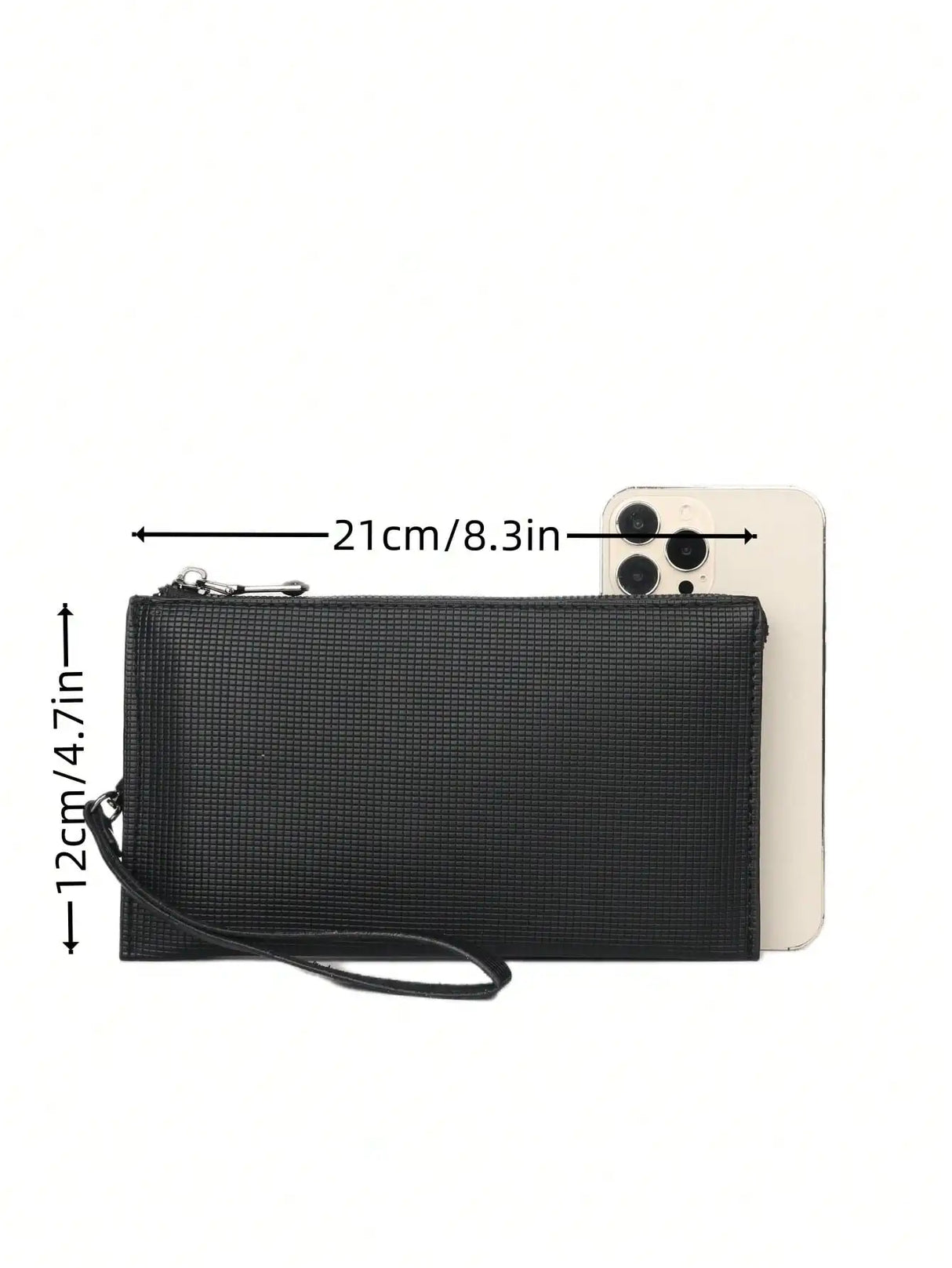 |イベント・ノベルティ用品 | シンプル大容量クラッチバッグ | W21×H12㎝