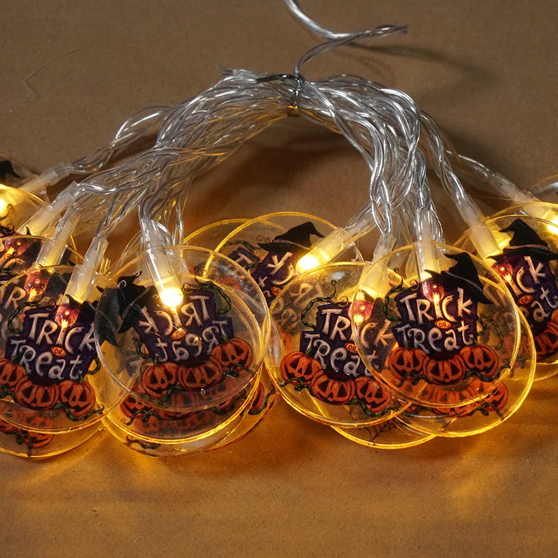 イベント・ハロウィン装飾|電源えらべるLEDデコレーションライト(1.5M/3M/6M)