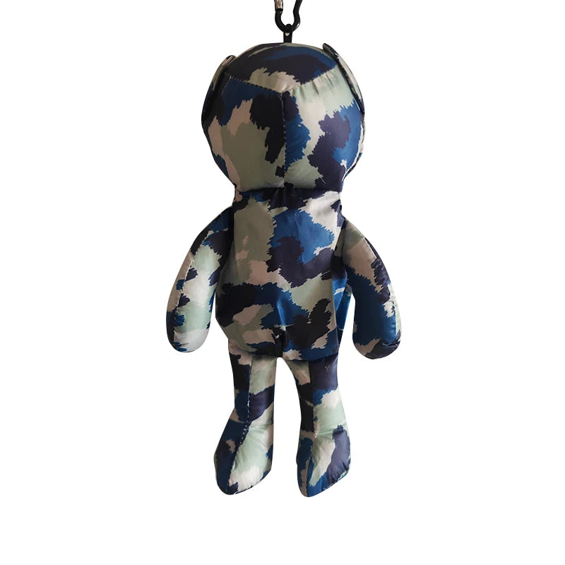 |ノベルティ用品 | 防水テディーベア型収納エコバッグ | 38x38c