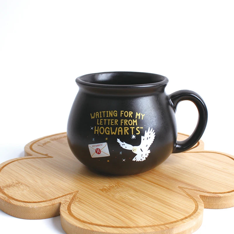 |イベント・ノベルティ用品 | 魔法柄ブラックセラミックマグカップ | 443ml