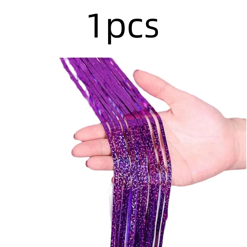 パーティー・インテリア用装飾 キラキラ!ホイル素材カーテン 誕生日用