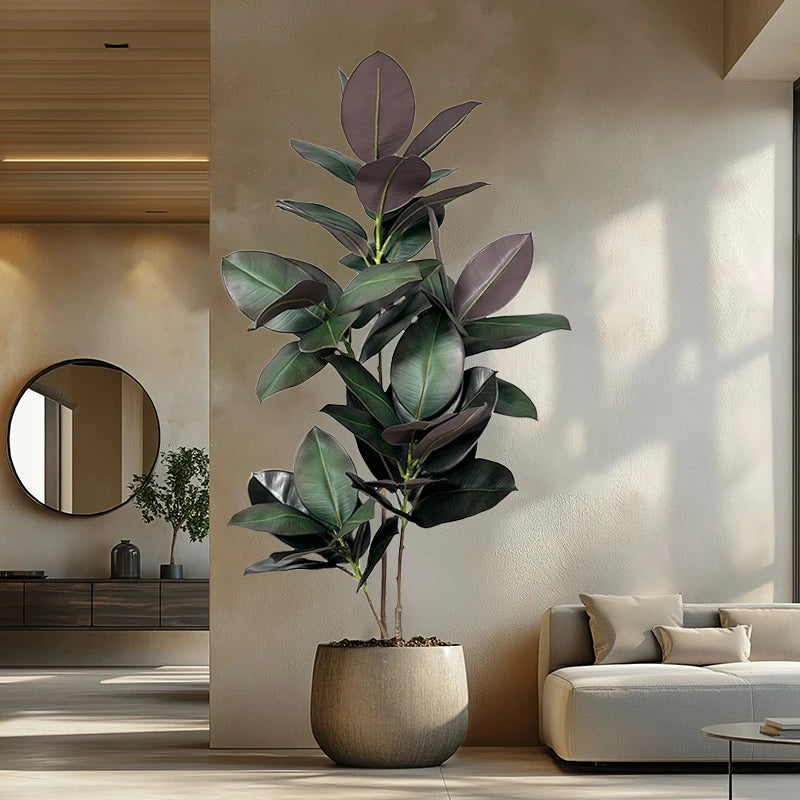 70~150cm・人工フィカスツリー・フェイクトロピカル植物・プラスチックゴム枝