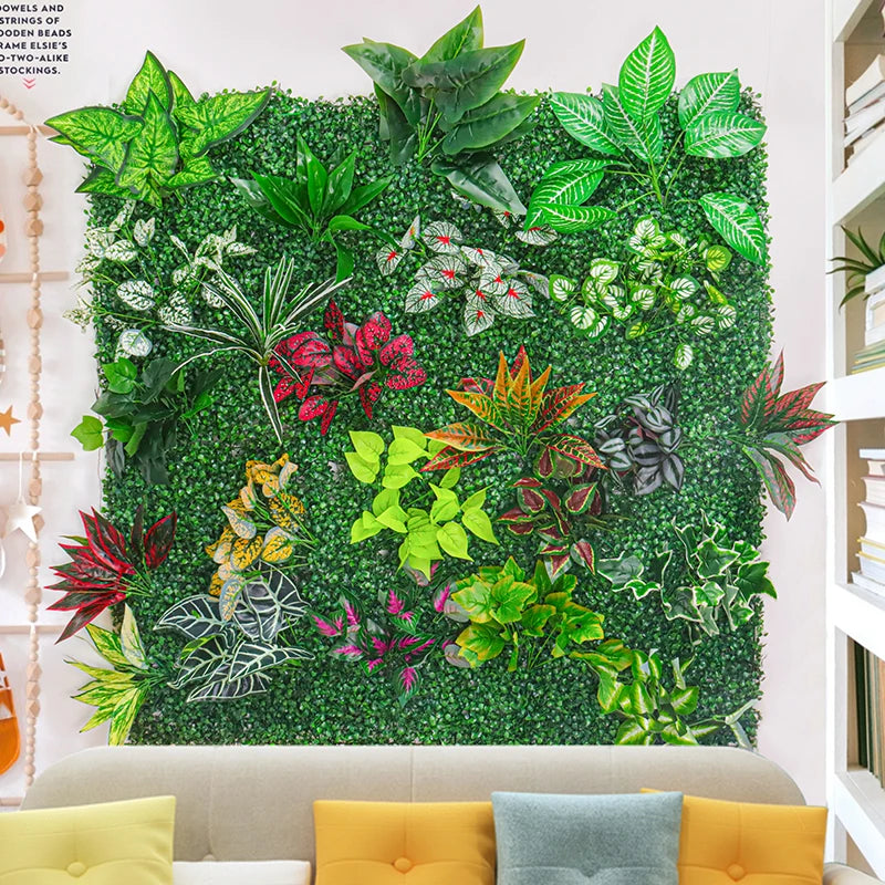 人工植物・ヤシの葉・背景・アクセサリー