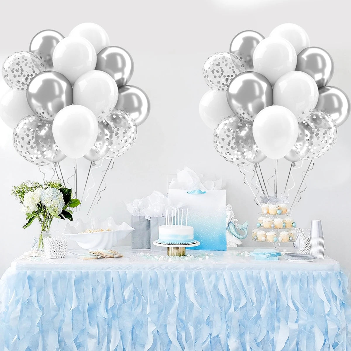 イベント・バルーン装飾 |メタリックカラーミックスバルーンセット