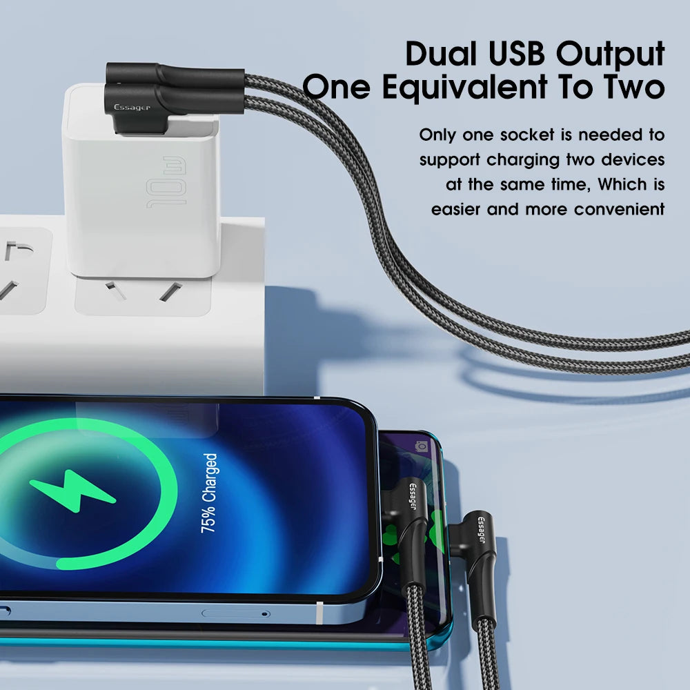 | イベント・ノベルティー用品 | 2ポートUSB 充電器 / 10W