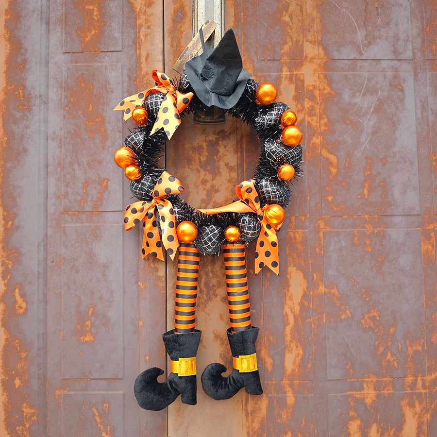 イベント・ハロウィングッズ|オレンジパンプキンガーランド