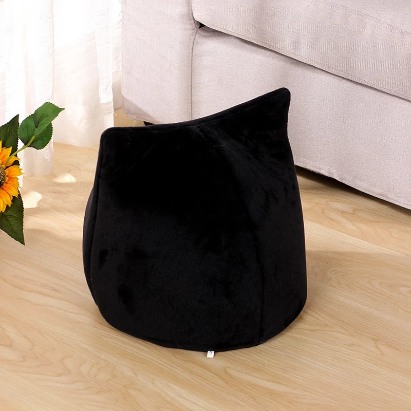 猫と小型犬用ハロウィン暖かベッド