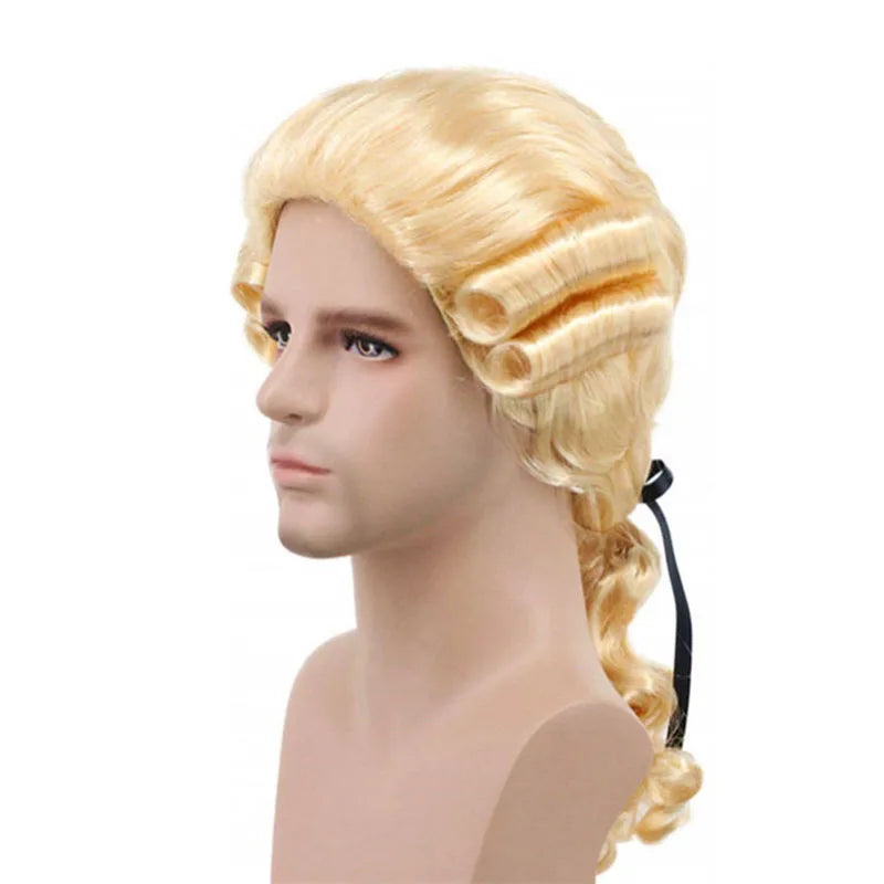 イベント・ハロウィングッズ |バロック裁判官コスプレ用 ウィッグセット